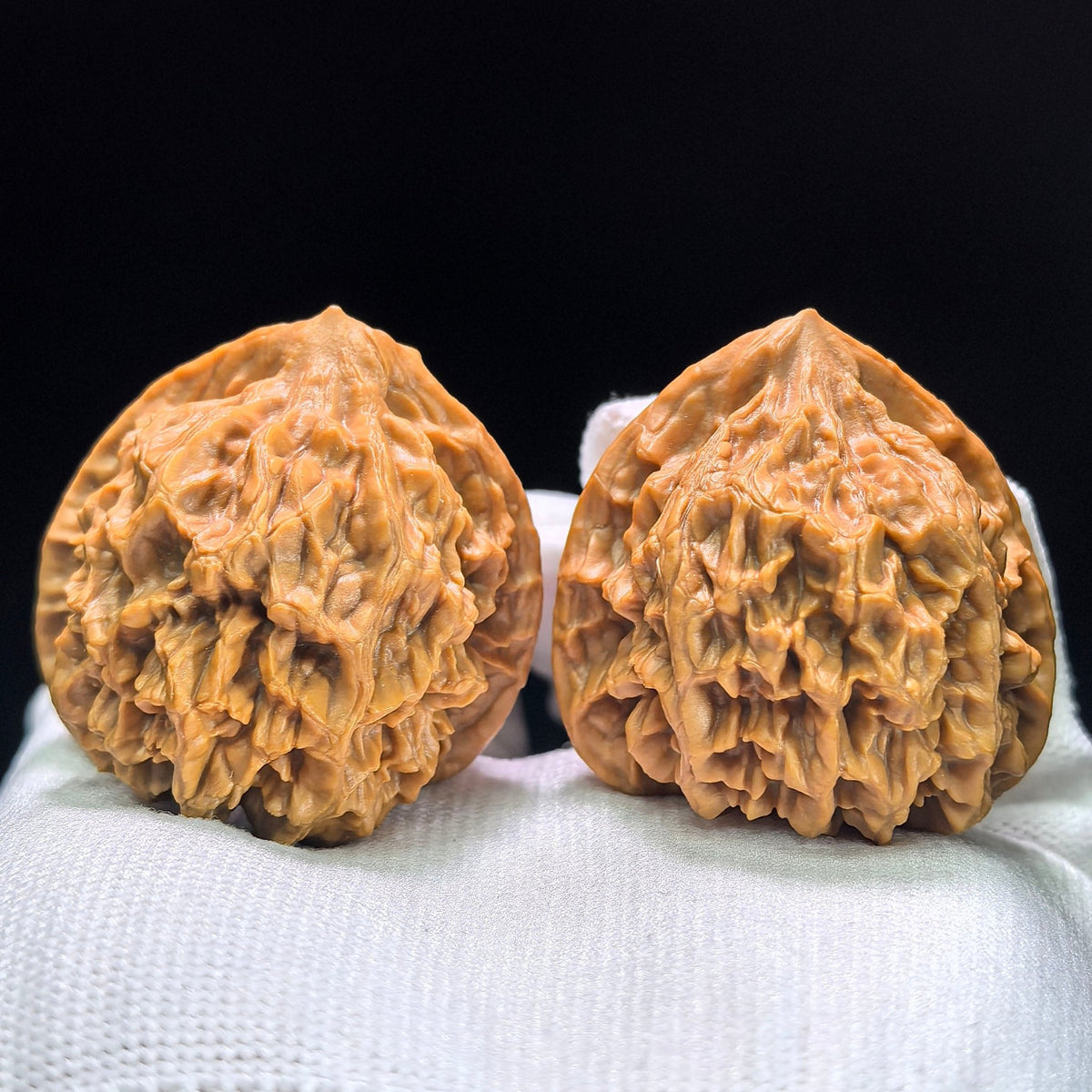 The "Imperial Lantern" (Deng Long) Premium Rounded Deep-Belly Pair | 41.0mm x 40.0mm | DL-1403 - ThePatinaProject
