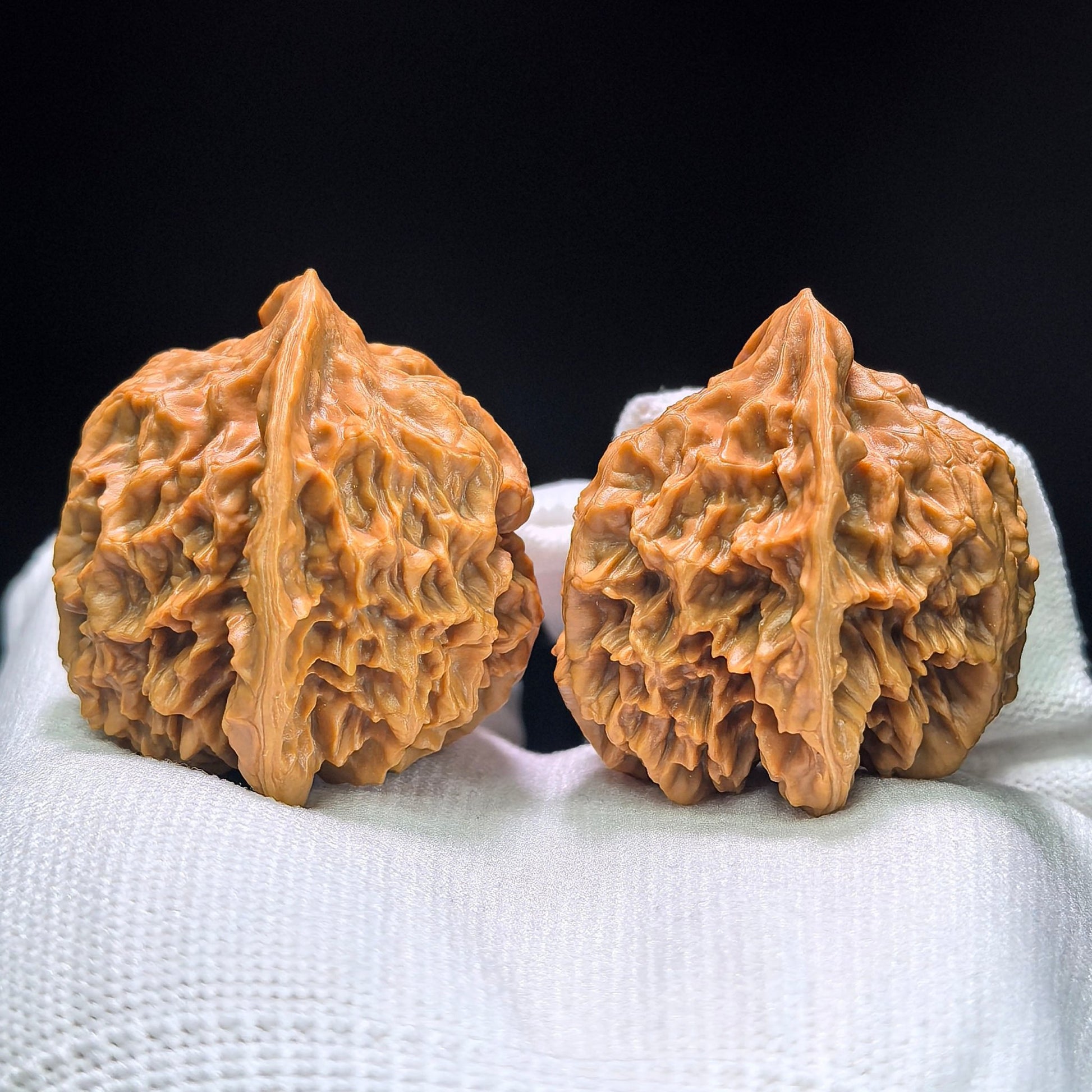 The "Imperial Lantern" (Deng Long) Premium Rounded Deep-Belly Pair | 41.0mm x 40.0mm | DL-1403 - ThePatinaProject