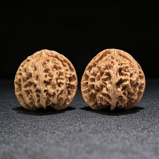 The "Imperial Orchard" (Ping Guo Yuan) Premium Symmetrical Pair | 42.0mm x 42.0mm | 1:1 Perfect Isometric Match | PGY-1403 - ThePatinaProject