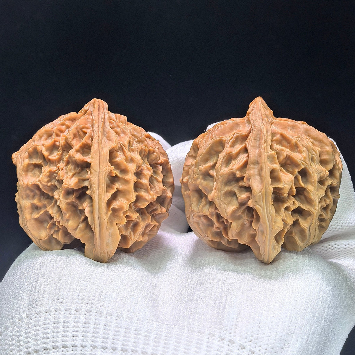 The "Imperial Orchard" (Ping Guo Yuan) Premium Symmetrical Pair | 42.0mm x 42.0mm | 1:1 Perfect Isometric Match | PGY-1403 - ThePatinaProject
