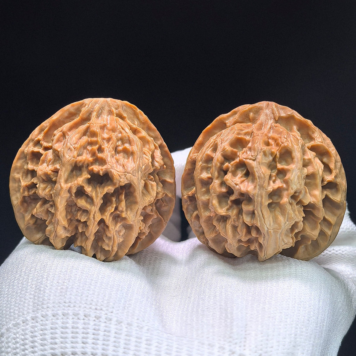 The "Imperial Orchard" (Ping Guo Yuan) Premium Symmetrical Pair | 42.0mm x 42.0mm | 1:1 Perfect Isometric Match | PGY-1403 - ThePatinaProject