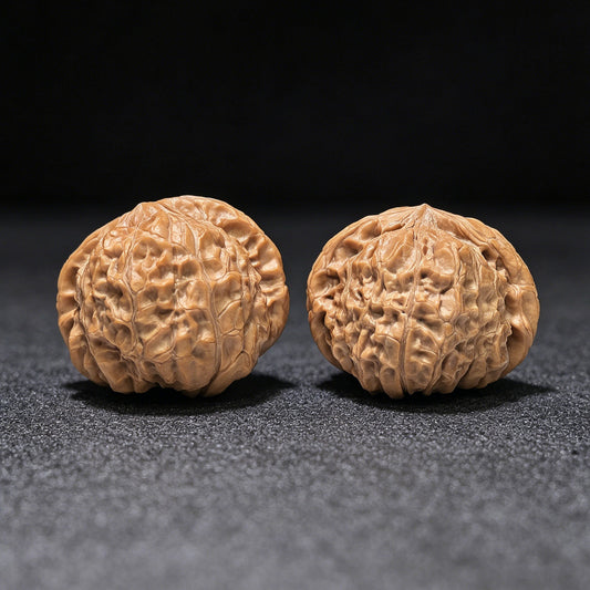 The "Imperial Pumpkin Ingot" (Nan Gua Dun) Premium Low-Profile Deep-Belly Pair | 43.0mm x 45.0mm | NGD-1403 - ThePatinaProject