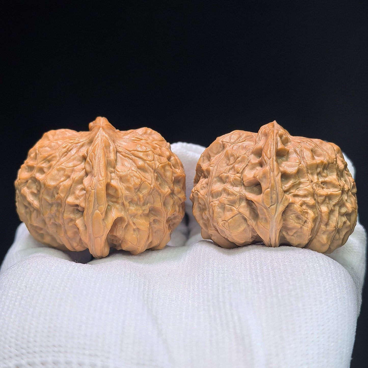 The "Imperial Pumpkin Ingot" (Nan Gua Dun) Premium Low-Profile Deep-Belly Pair | 43.0mm x 45.0mm | NGD-1403 - ThePatinaProject