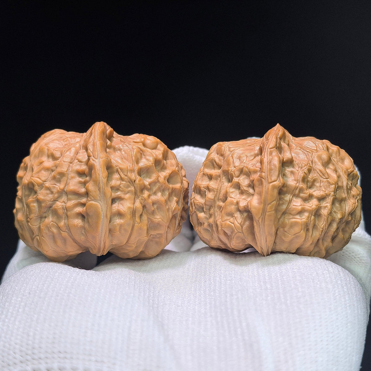 The "Imperial Pumpkin Ingot" (Nan Gua Dun) Premium Low-Profile Deep-Belly Pair | 43.0mm x 45.0mm | NGD-1403 - ThePatinaProject