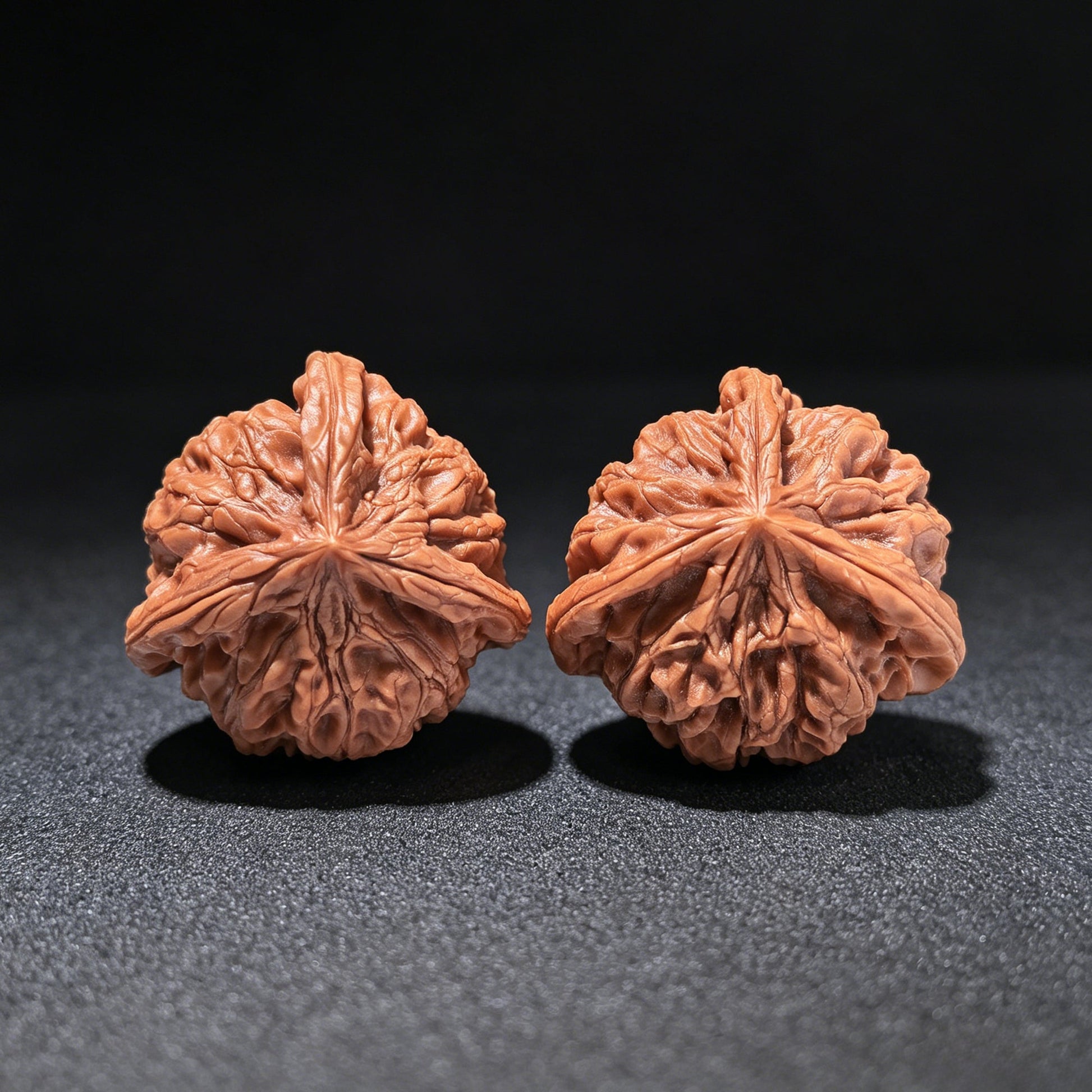 The "Imperial Seal" (Yu Xi) Symmetrical Three-Edge Pair | Collector Grade | 38.0mm x 39.0mm | YSSN-1201E - ThePatinaProject