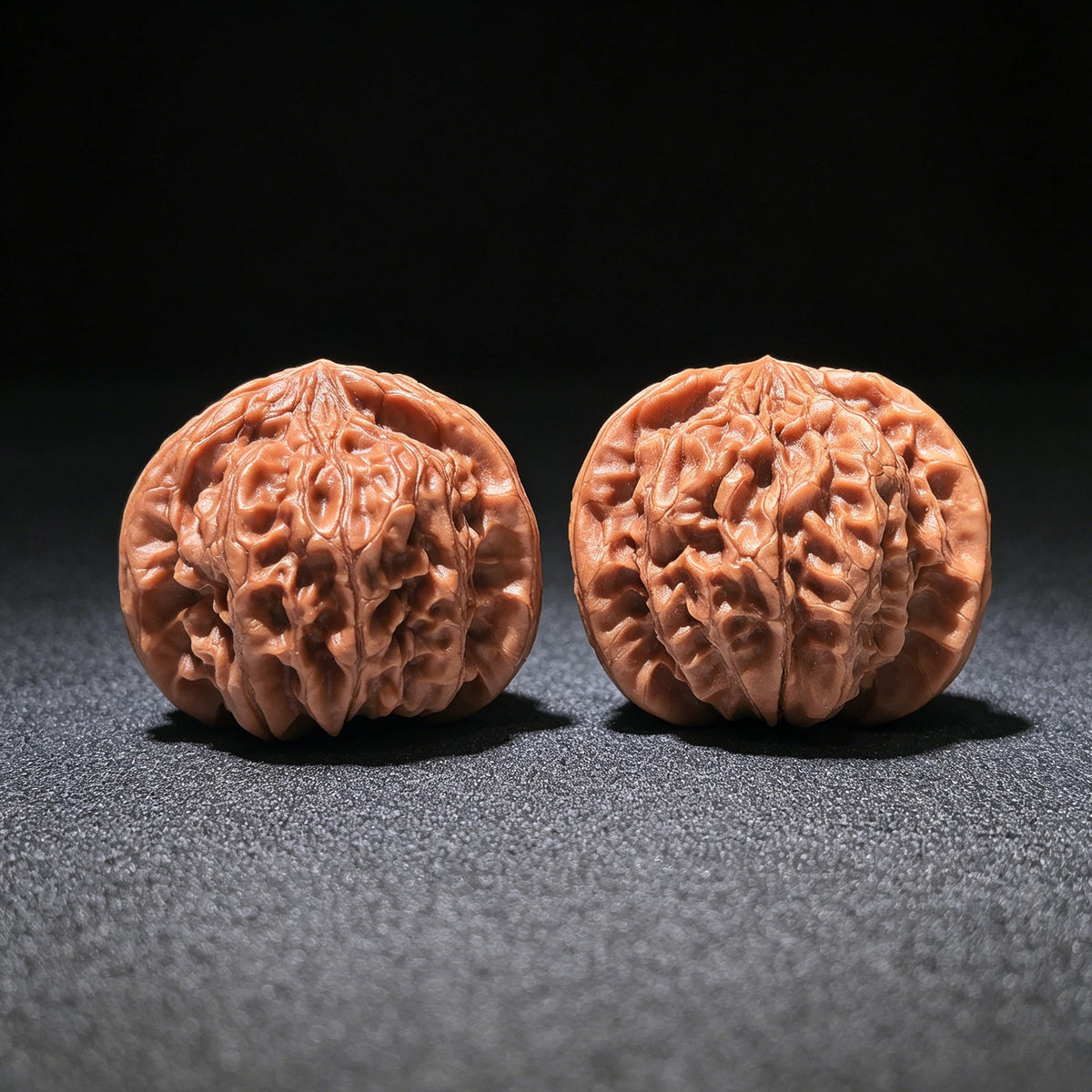 The "Imperial Seal" (Yu Xi) Symmetrical Three-Edge Pair | Collector Grade | 38.0mm x 39.0mm | YSSN-1201E - ThePatinaProject