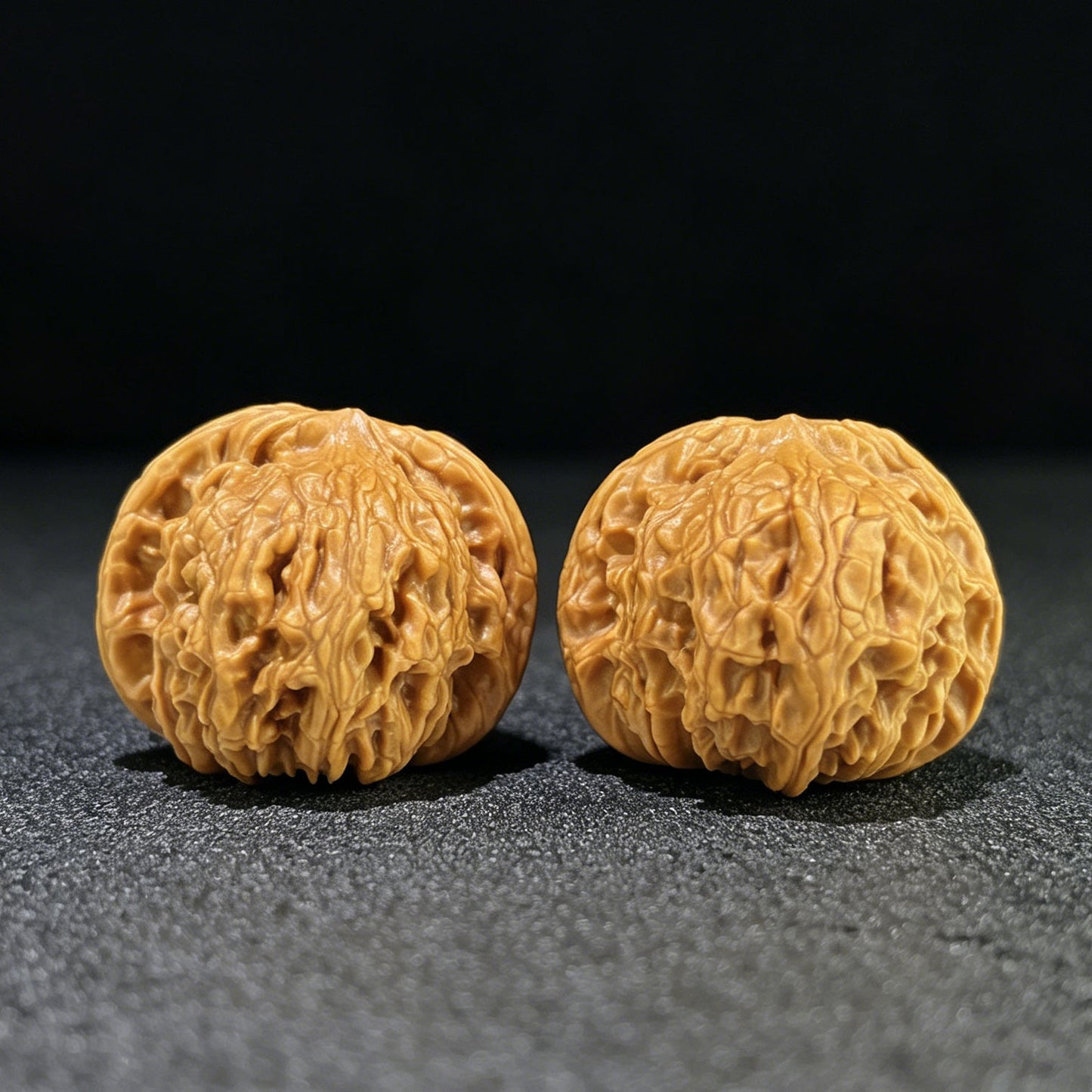 The "Imperial Vermilion" (Hong Shi Zi) Premium Hand-Matched Pair | 42.0mm x 42.0mm | 1:1 Perfect Isometric Match | HSZ-1001 - ThePatinaProject