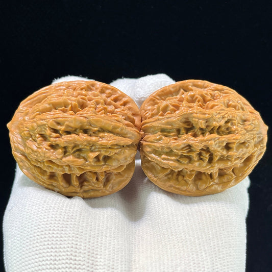 The "Imperial Wheat Ear" (Mai Sui Hu Tou) Premium Balanced Pair | 41.0mm x 40.0mm | MSHT-1001 - ThePatinaProject