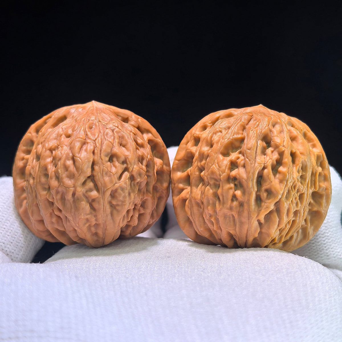 The "Iron Hammer" (Tie Chui) Plump High-Posture Boutique Pair | 39.0mm x 38.0mm | TC-1201C - ThePatinaProject