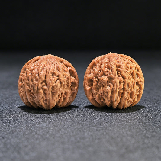 The "Iron Hammer" (Tie Chui) Plump High-Posture Boutique Pair | 39.0mm x 38.0mm | TC-1201C - ThePatinaProject