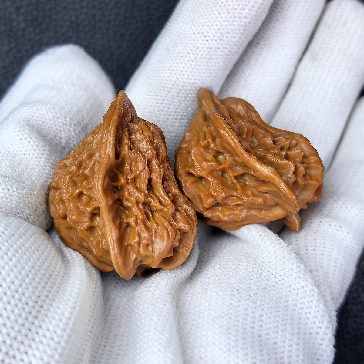 The "Irregular Little Bird" (Yi Xing Xiao Niao) Pair | 25.0mm x 30.0mm | YXXL-07 - ThePatinaProject