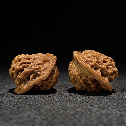 The Irregular "Little Bird" (Yi Xing Xiao Niao) Pair | 29.0mm x 29.0mm | YXXL-403 - ThePatinaProject