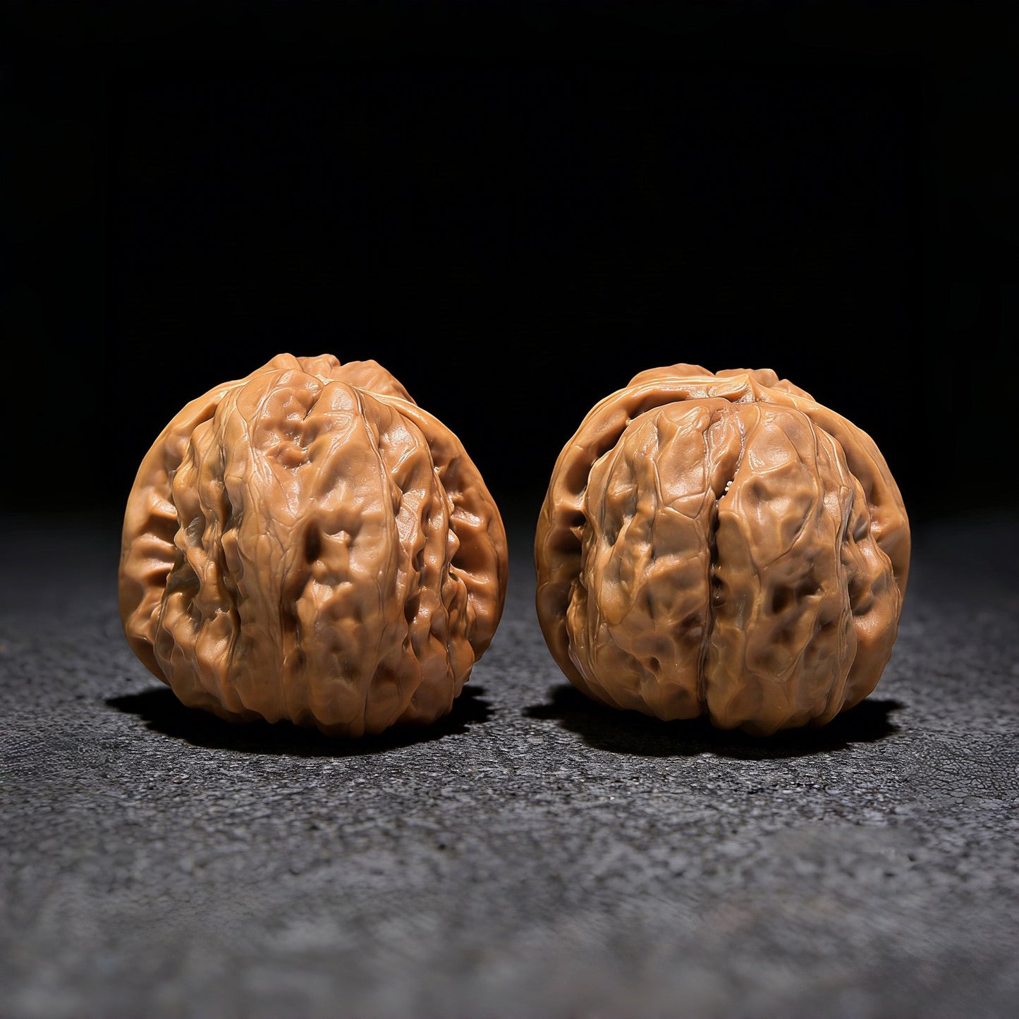 The "Jade Toad Crystal Frog" (Yu Chan Shui Jing Wa) Pair | 32.0mm x 35.0mm | W-511 - ThePatinaProject