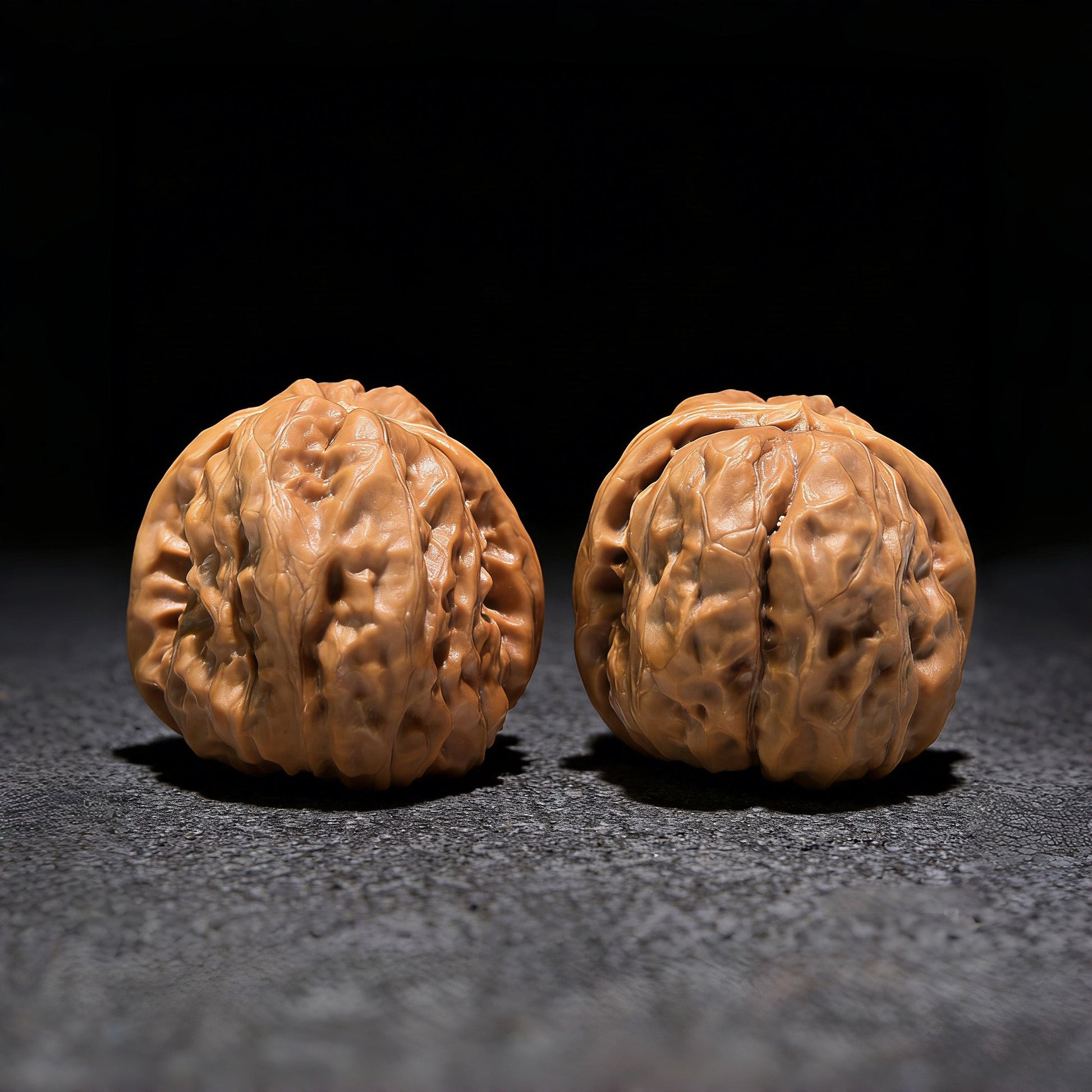The "Jade Toad Crystal Frog" (Yu Chan Shui Jing Wa) Pair | 32.0mm x 35.0mm | W-511 - ThePatinaProject