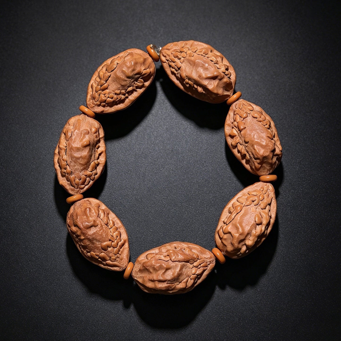 The "Kirin Horn" (Qi Lin Jiao) Rare Mutation Artisan Bracelet | 7-Piece Set | 17.0mm range | QLJSC-1201E - ThePatinaProject