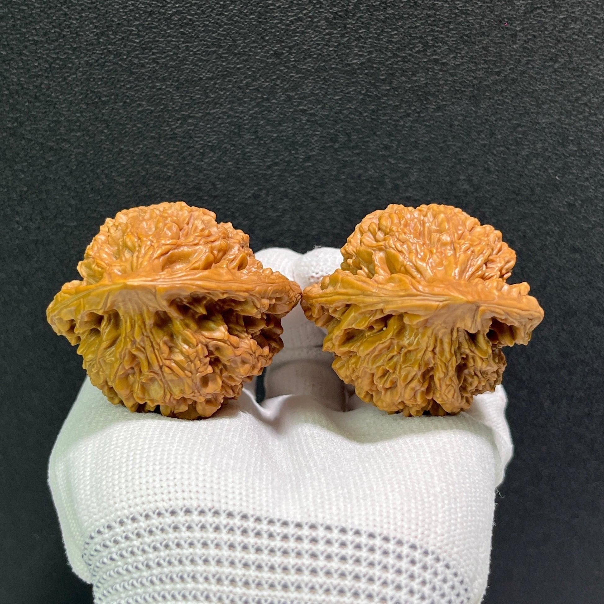 The "Large Official's Hat" (Da Guan Mao) Pair | 46.0mm x 42.0mm | DGM-512 - ThePatinaProject