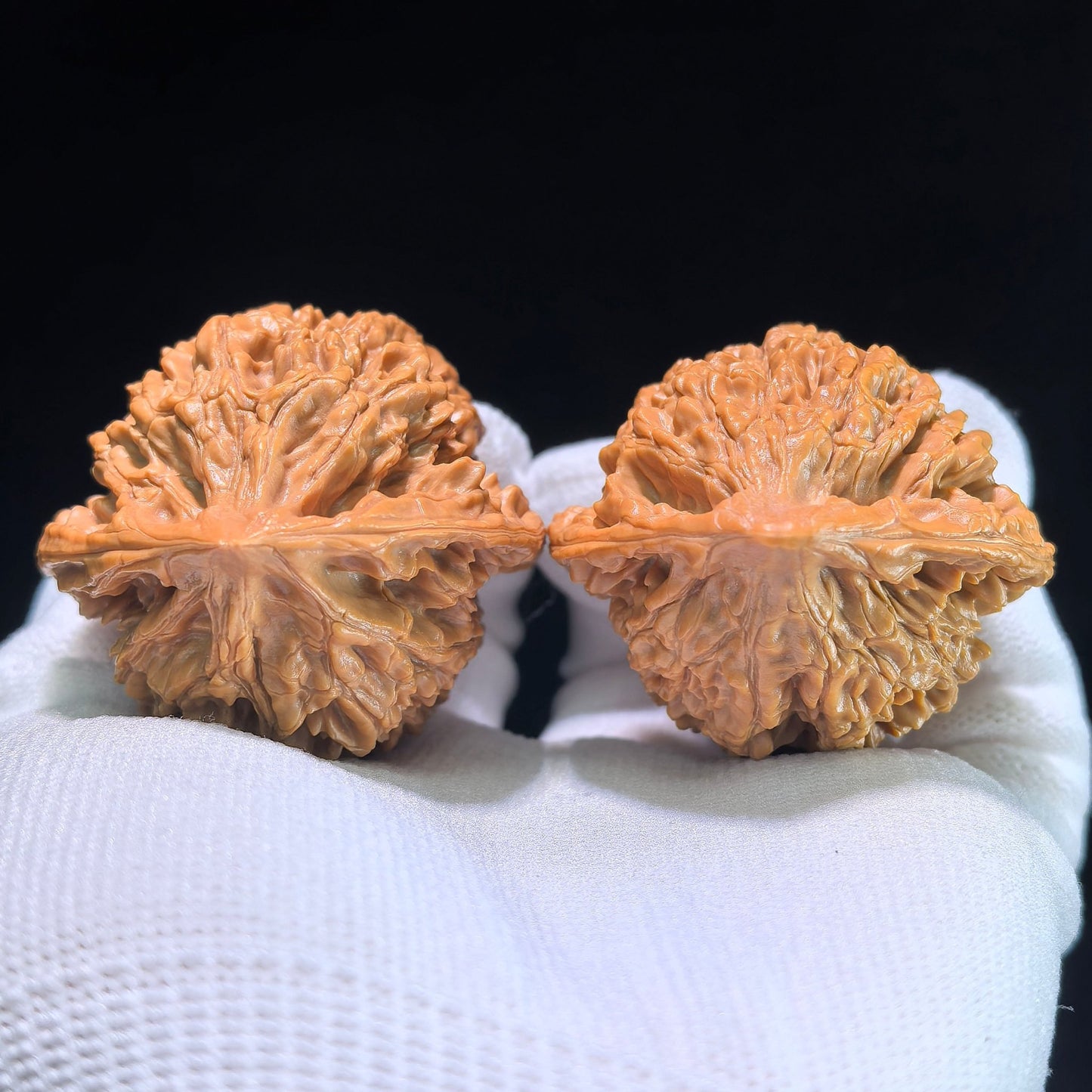The "Large Official's Hat" (Da Guanmao) Matched Pair | 43.0mm x 40.0mm | DGM-1203C - ThePatinaProject