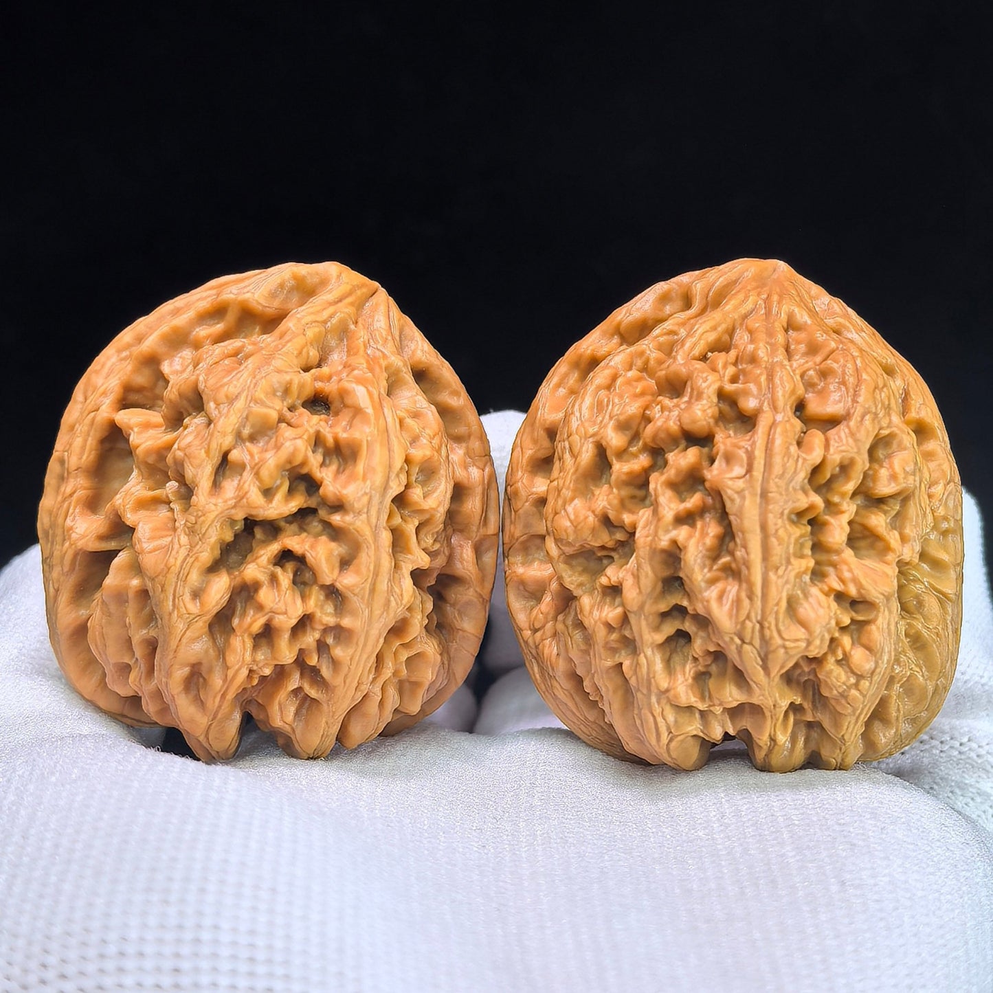 The "Large Thick Ridge" (Da Cu Jin) Pair | 40.0mm x 41.0mm | CJ-402 - ThePatinaProject
