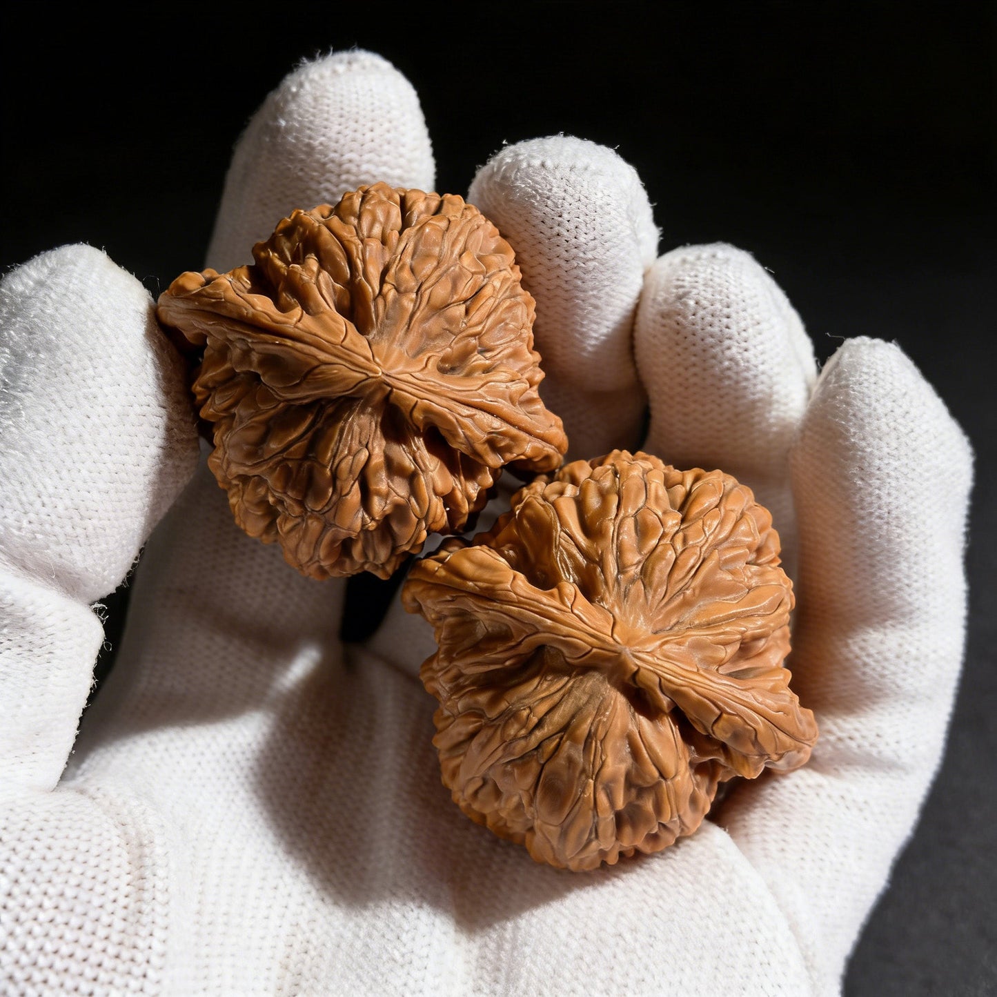 The "Lion Head" (Shi Zi Tou) Pair | Boutique Grade | 39.0mm x 38.0mm | SZT-401C - ThePatinaProject
