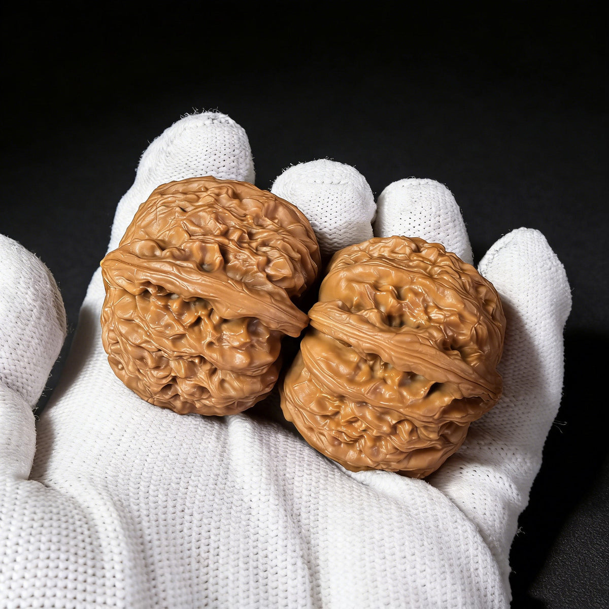 The "Lion Head" (Shi Zi Tou) Pair | Boutique Grade | 39.0mm x 38.0mm | SZT-401C - ThePatinaProject