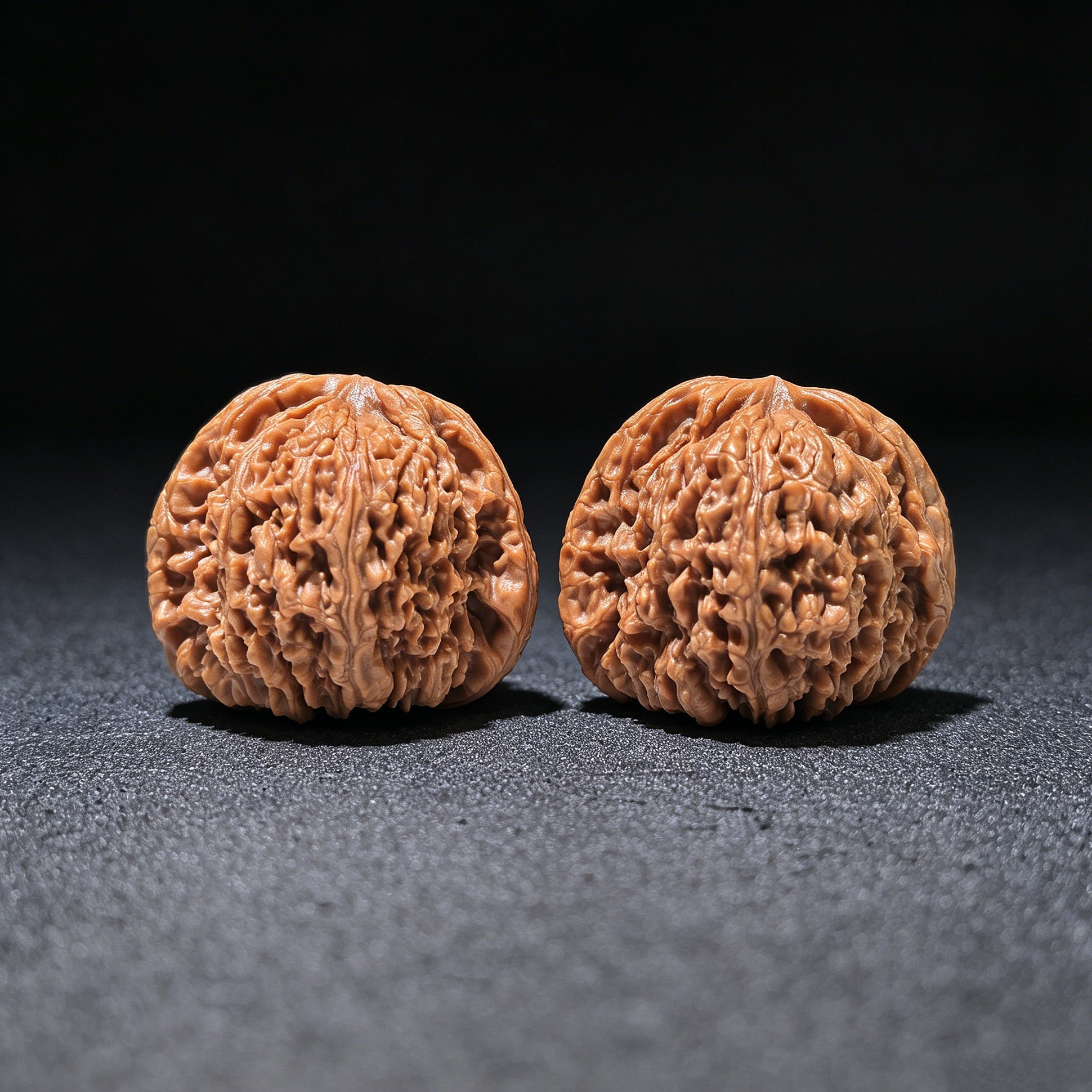 The "Little Pumpkin" (Xiao Nan Gua) Matched Pair | 40.0mm x 37.0mm | NGD-1202C - ThePatinaProject
