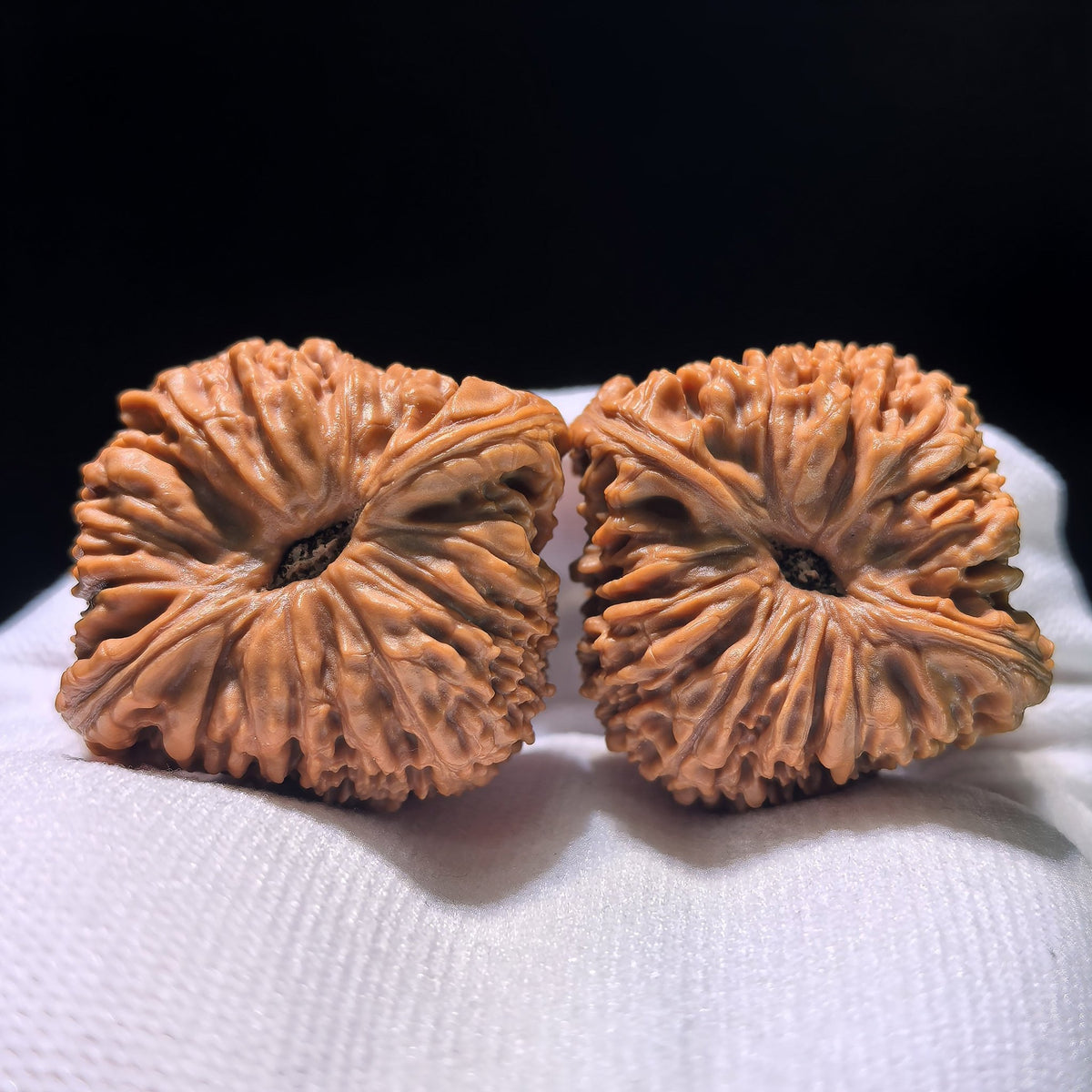 The "Little Pumpkin" (Xiao Nan Gua) Matched Pair | 40.0mm x 37.0mm | NGD-1202C - ThePatinaProject