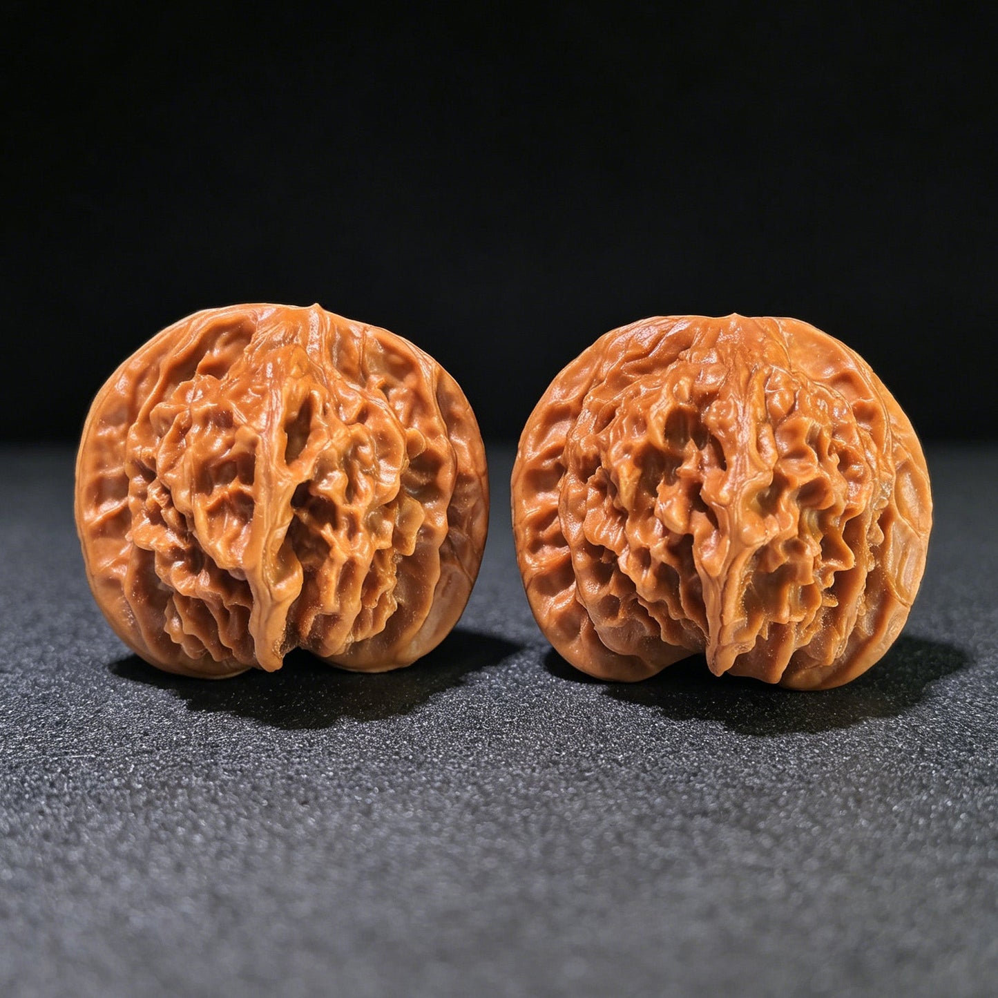 The "Lord Er-Ye's Hat" (Tian Di Er Ye Mao) Grand Boutique Pair | 46.0mm x 44.0mm | TDEYM-1202C - ThePatinaProject