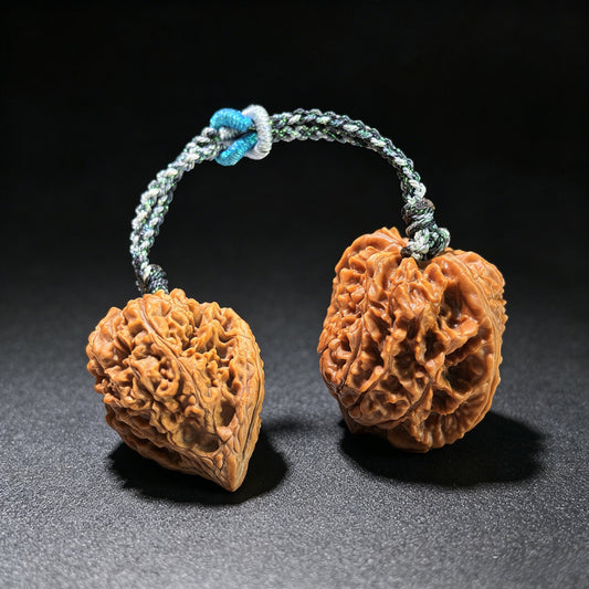 The "Man Tian Xing" (Galaxy) Meteor Hammer Pair | 35.0mm-28.0mm Mixed | MTXLXC-1201E - ThePatinaProject