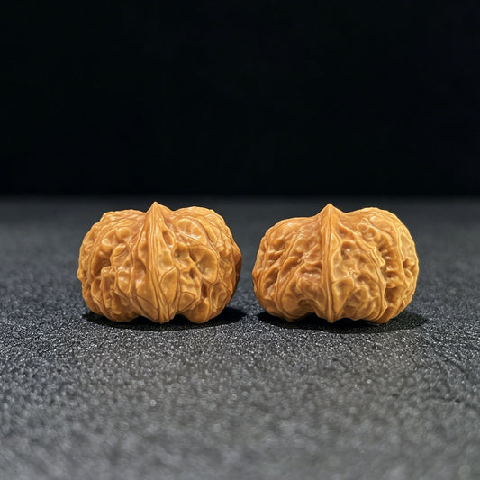 The "Mentougou Ingot" (Mentougou Yuan Bao) Miniature Finger-Twirling Pair | 27.0mm x 33.0mm | MTGYB-1001 - ThePatinaProject