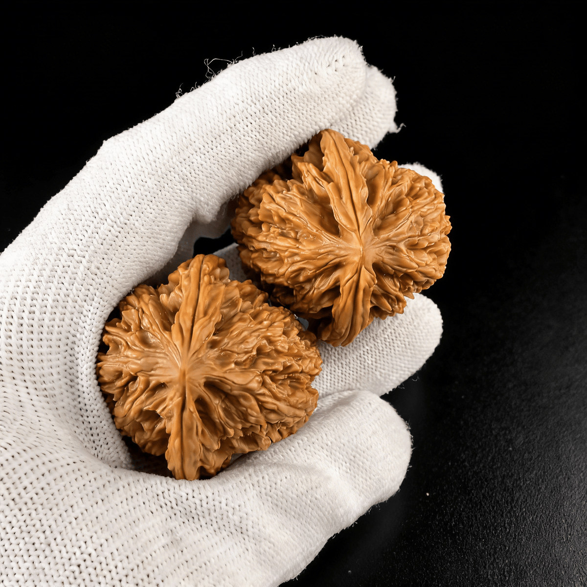 The "Meteor Shower" (Liu Xing Yu) – 37mm Deep Ridge Pair | LXY-21 (Actual Item Pictured) - ThePatinaProject