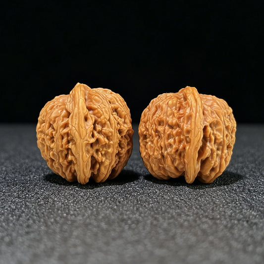 The "Meteorite Gold Ingot" (Yun Shi Yuan Bao) Premium Symmetric Pair | 35.0mm x 35.0mm | 1:1 Perfect Isometric Format | YSYB-1001 - ThePatinaProject