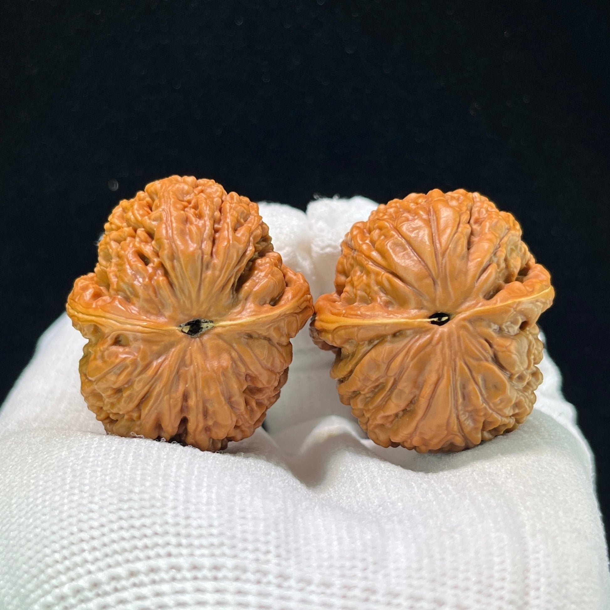 The "Meteorite Ingot" (Yuan Bao) Deep-Bellied EDC Pair | 34.0mm x 36.0mm | YSYB-1002 - ThePatinaProject