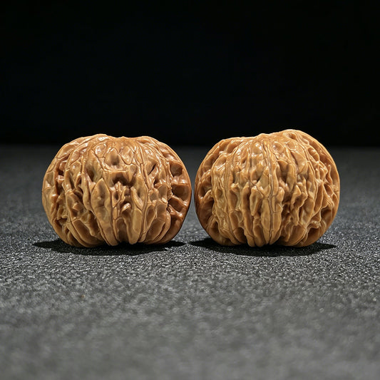 The "Millstone" (Mo Pan) Ergonomic Giant Pair | 41.0mm x 37.0mm | MP-902 - ThePatinaProject