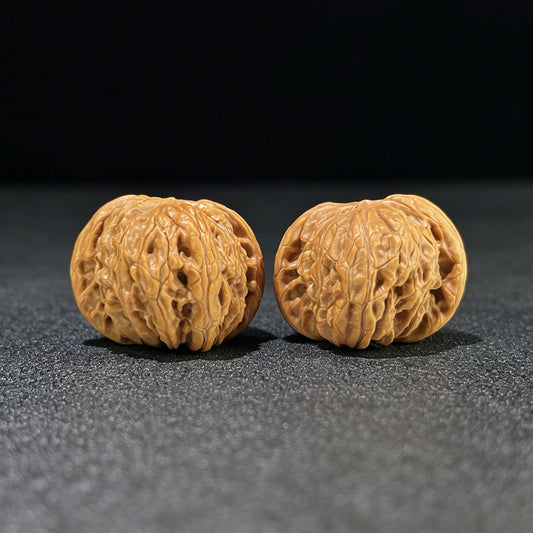 The "Millstone" (Mo Pan) Ergonomic Giant Pair | 41.0mm x 39.0mm | MP-803 - ThePatinaProject