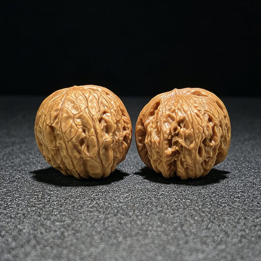 The "Millstone" (Mo Pan) Full-Bellied EDC Pair | 35.0mm x 36.0mm | MP-903 - ThePatinaProject