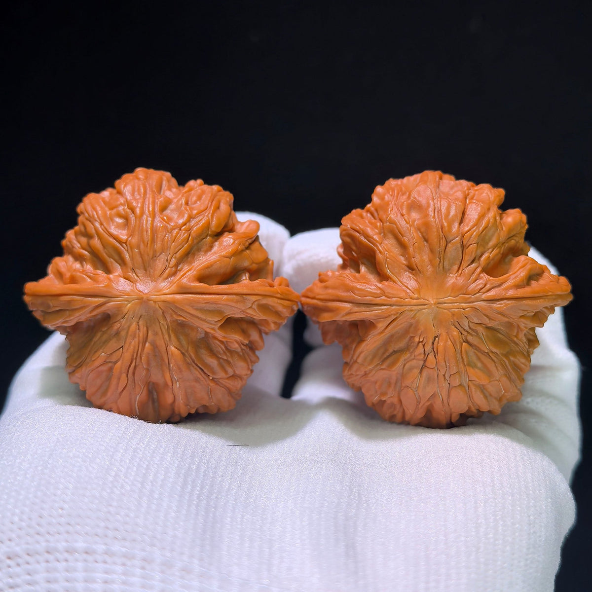 The "Millstone" (Mo Pan Lion Head) Perfectly Balanced Boutique Pair | 45.0mm x 43.0mm | MP-1206C - ThePatinaProject