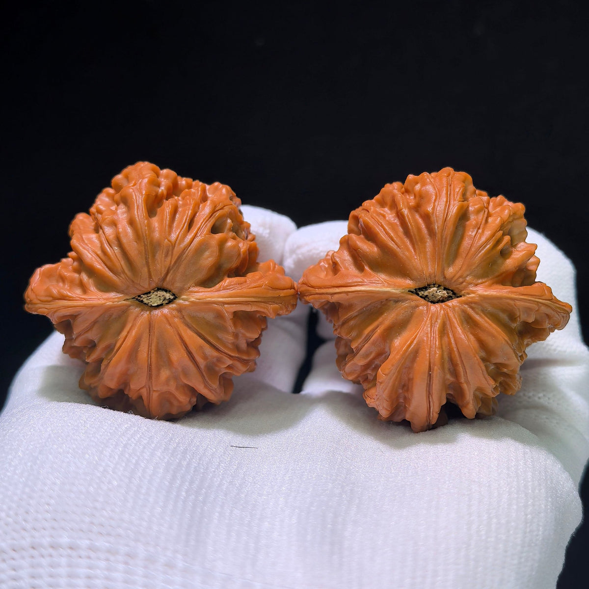 The "Millstone" (Mo Pan Lion Head) Perfectly Balanced Boutique Pair | 45.0mm x 43.0mm | MP-1206C - ThePatinaProject