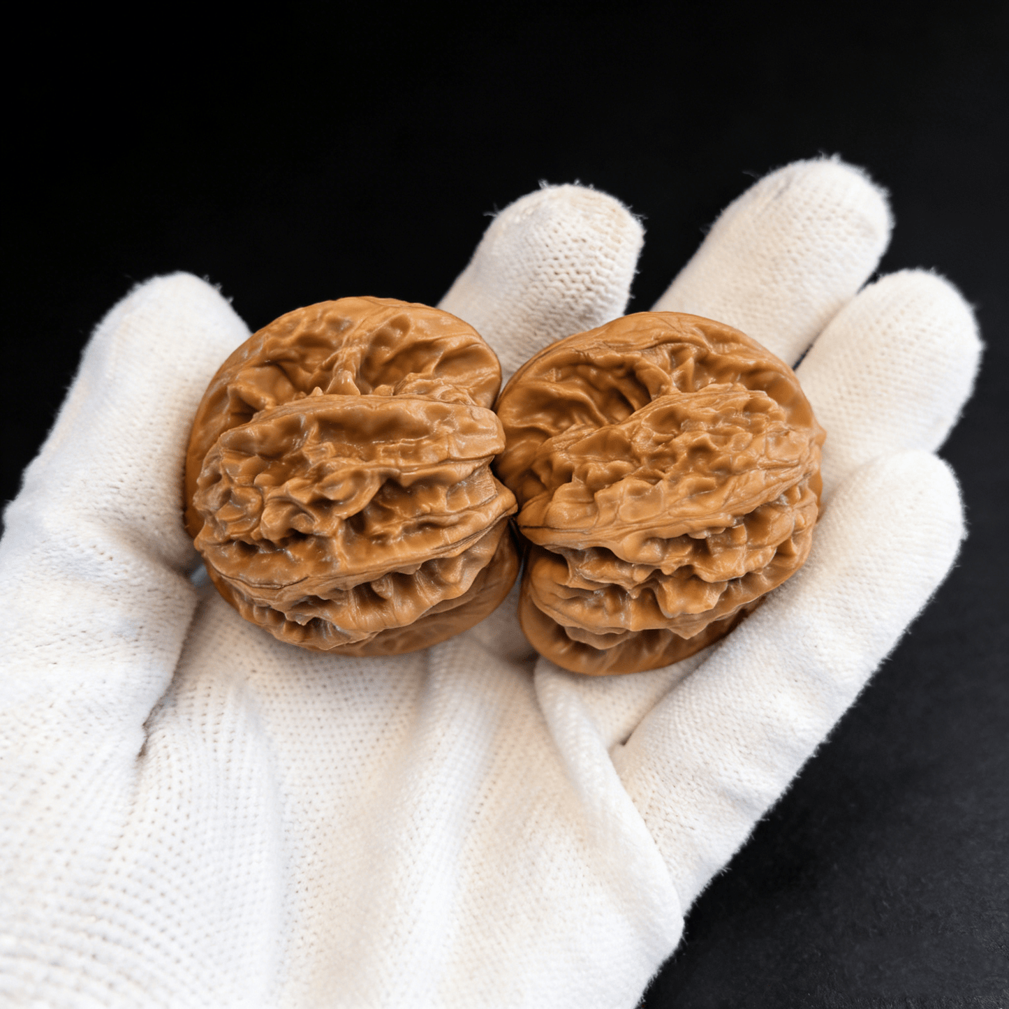 The "Mist Cloud Ridge" (Xia Yun Ling) – 41mm Heritage Lion Head Pair | XYL-34 (Actual Item Pictured) - ThePatinaProject