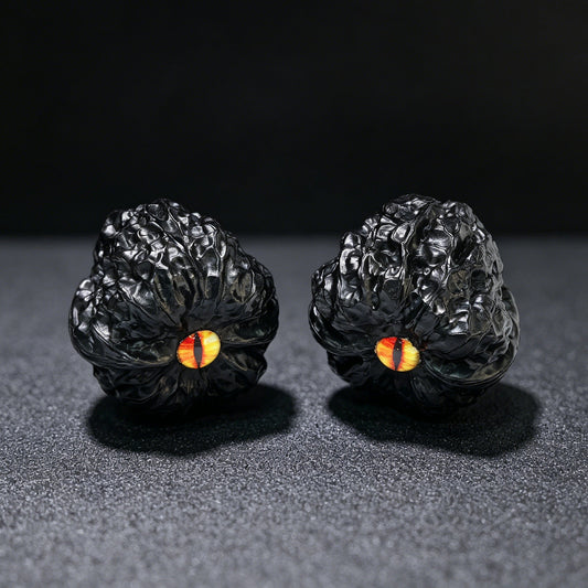 The Mystical "Dimun Toad Head Beast-Eye Inlay" DMHMT-101H Avant-Garde Masterpiece | 43.0mm x 45.0mm - ThePatinaProject