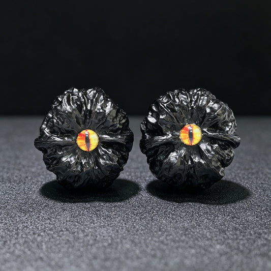 The Mystical "Dimun Toad Head Beast-Eye Inlay" DMHMT-101H Avant-Garde Masterpiece | 43.0mm x 45.0mm - ThePatinaProject