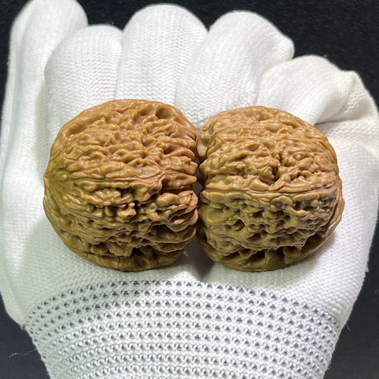 The "Nan Jiang Shi" Pair | 37.0mm x 36.0mm | NJS-407 - ThePatinaProject