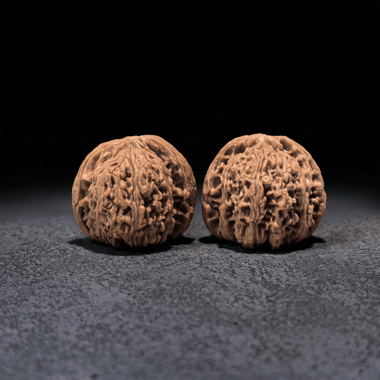 The "Nan Jiang Shi" Pair | 42.0mm x 39.0mm | NJS-404 - ThePatinaProject