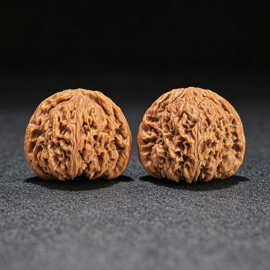 The "Nanjiang King" (Zhu Lu Nan Jiang Wang) Museum-Grade Giant Deep-Belly Pair | 48.0mm x 43.0mm | 100% Pristine & Unrepaired | NJS-1351C - ThePatinaProject