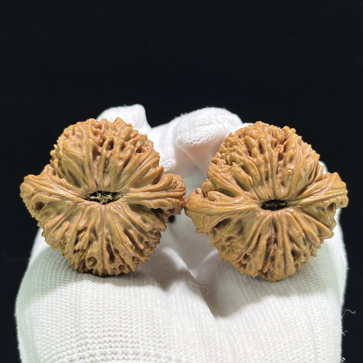 The "Nanjiang Stone" (Nan Jiang Shi) Balanced Giant Pair | 40.0mm x 39.0mm | NJS-901 - ThePatinaProject