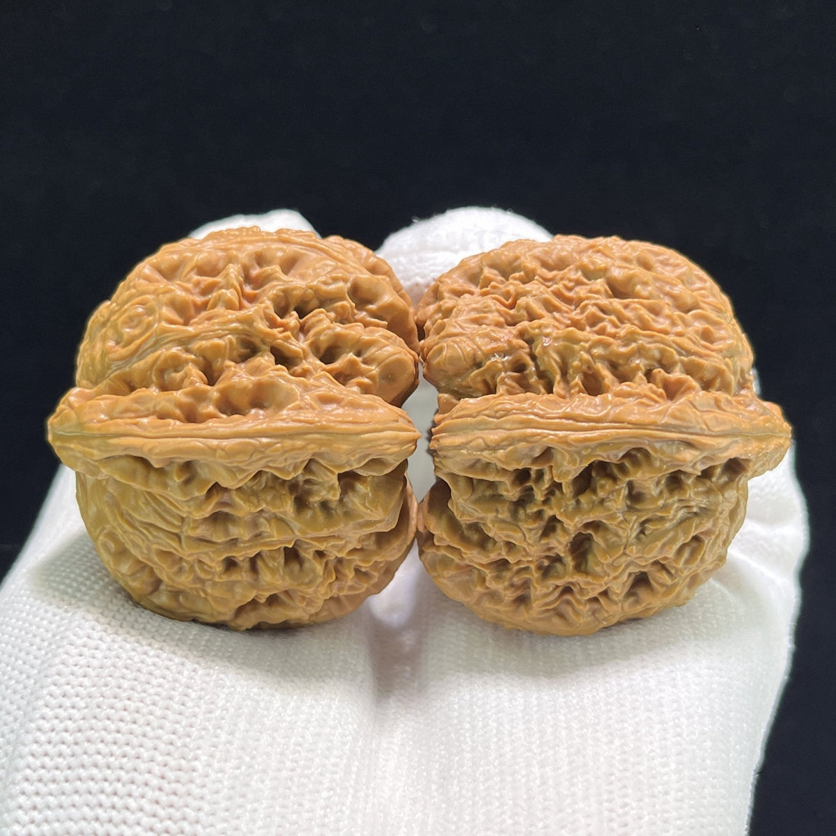 The "Nanjiang Stone" (Nan Jiang Shi) Deep-Bellied EDC Pair | 37.0mm x 39.0mm | NJS-904 - ThePatinaProject