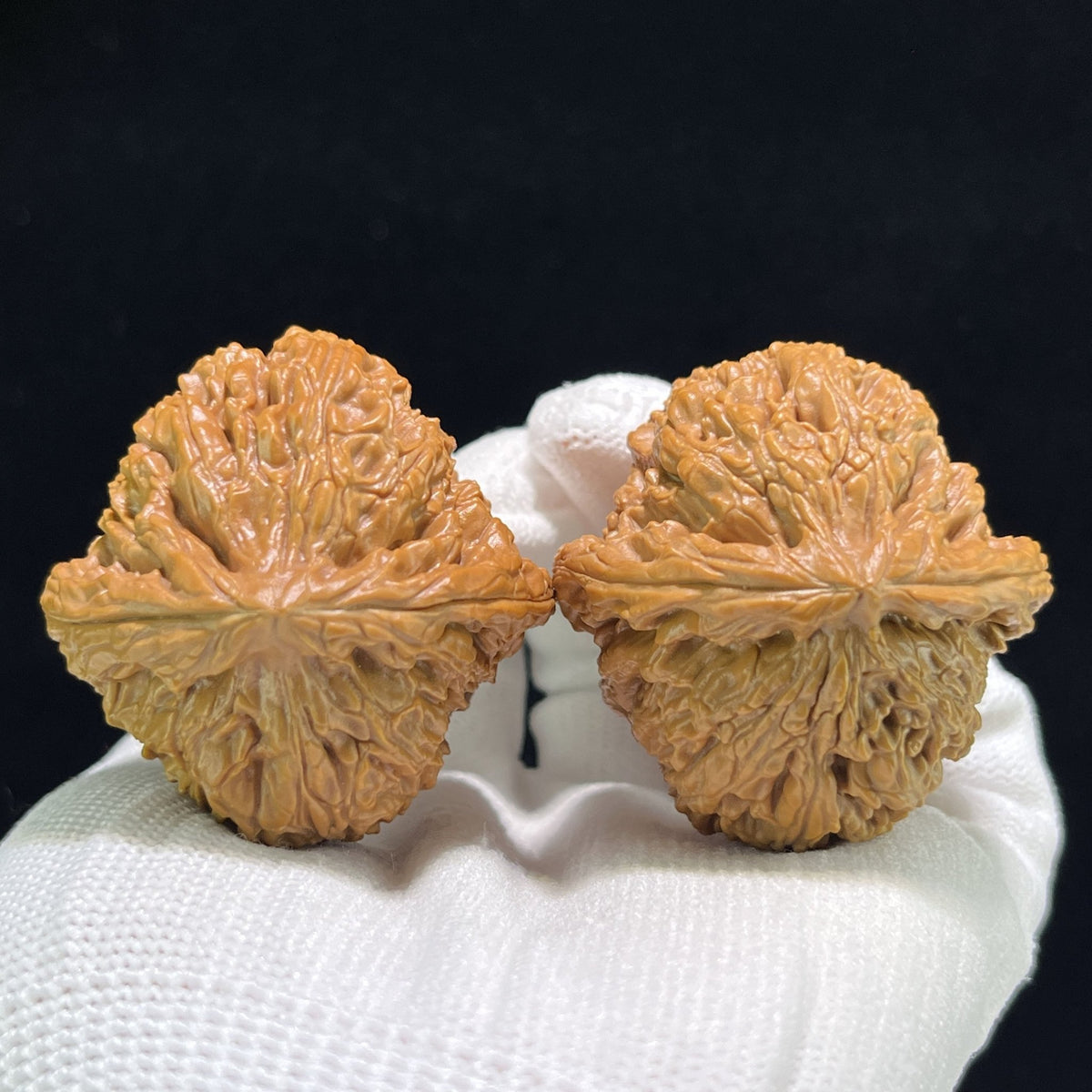 The "Nanjiang Stone" (Nan Jiang Shi) Deep-Bellied Giant Pair | 40.0mm x 42.0mm | NJS-906 - ThePatinaProject
