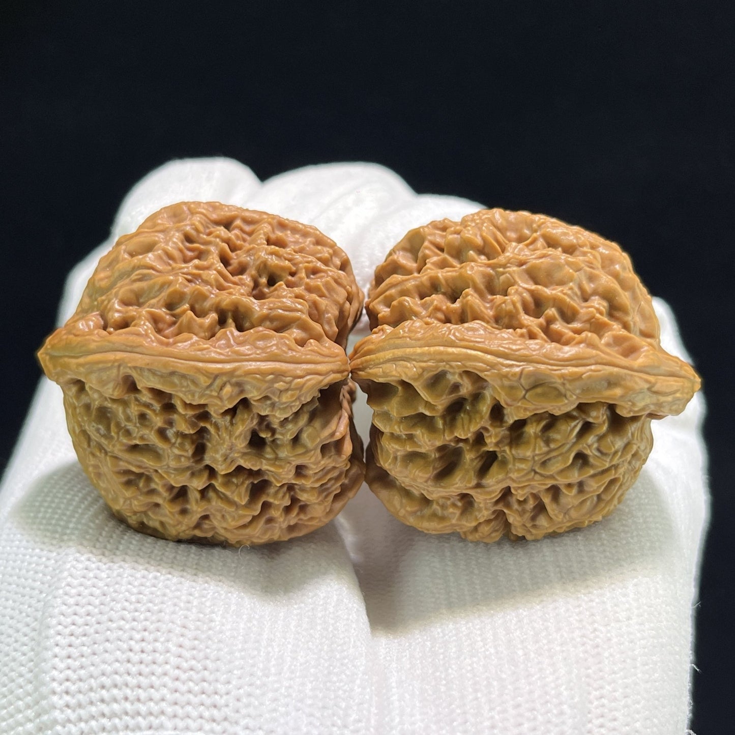 The "Nanjiang Stone" (Nan Jiang Shi) Full-Bellied EDC Pair | 35.0mm x 36.0mm | NJS-902 - ThePatinaProject