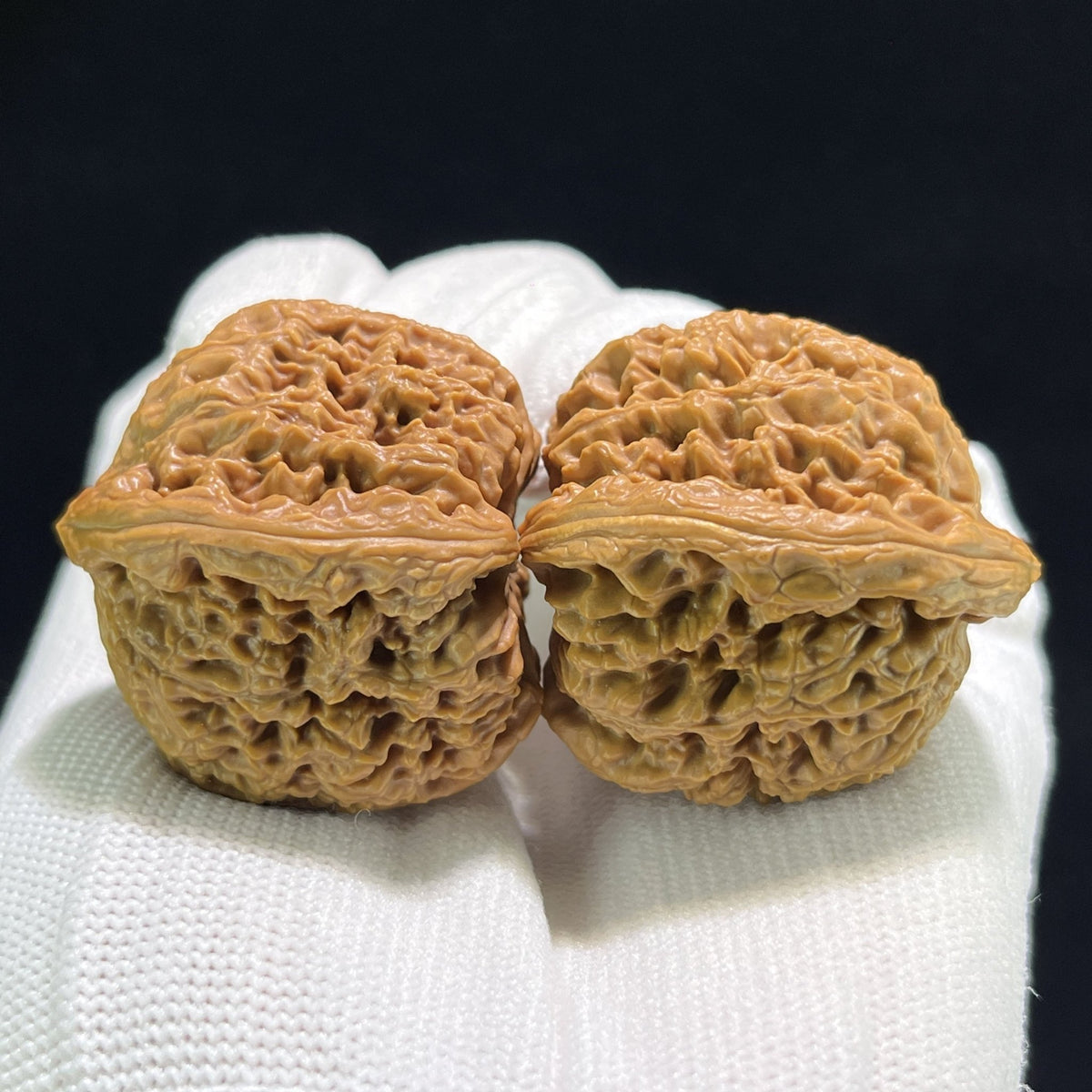 The "Nanjiang Stone" (Nan Jiang Shi) Full-Bellied EDC Pair | 35.0mm x 36.0mm | NJS-902 - ThePatinaProject