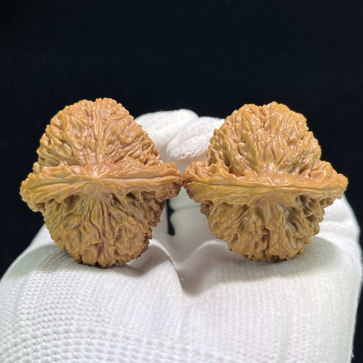 The "Nanjiang Stone" (Nan Jiang Shi) Full-Bellied EDC Pair | 35.0mm x 36.0mm | NJS-902 - ThePatinaProject