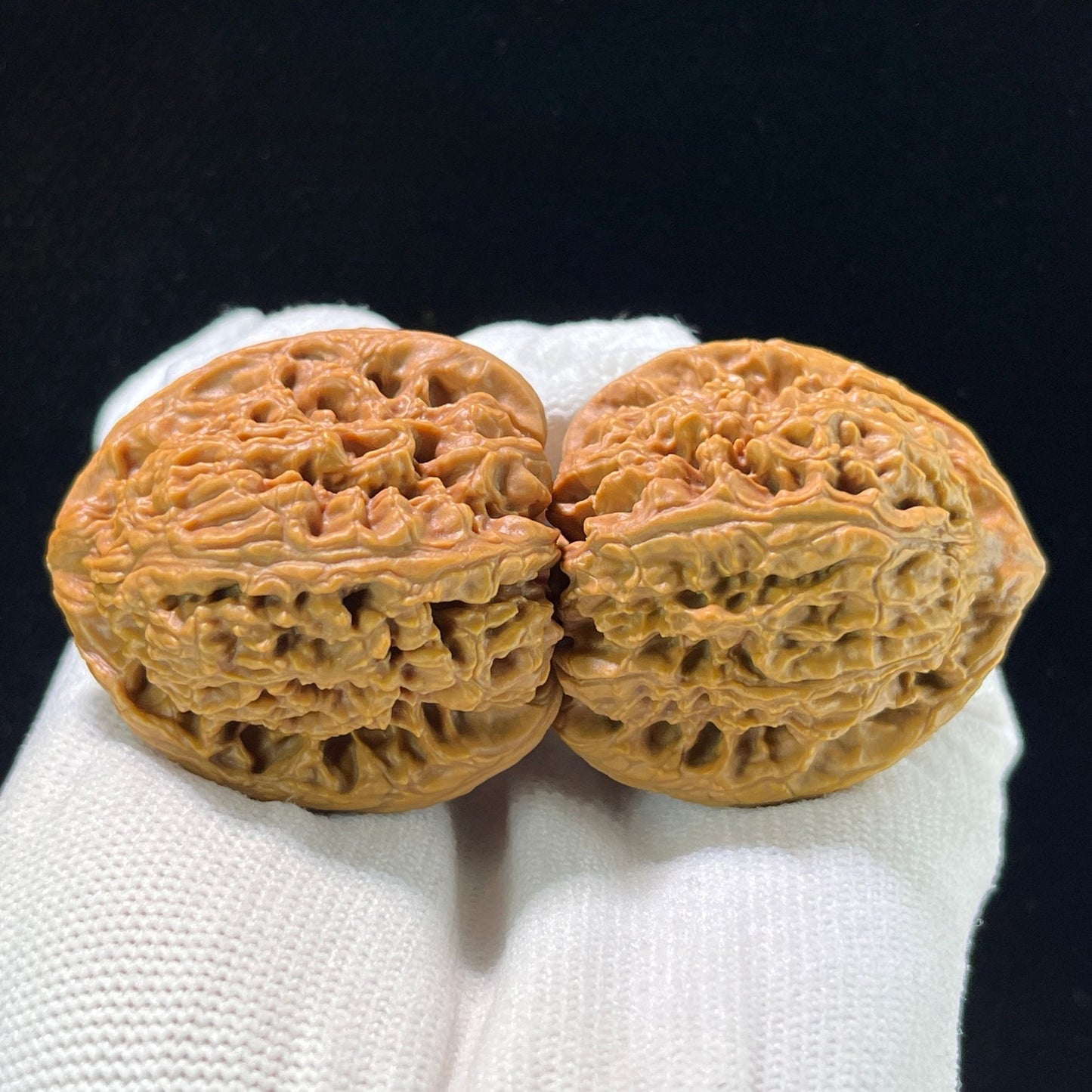 The "Nanjiang Stone" (Nan Jiang Shi) Premium Hand-Matched Pair | 40.0mm x 40.0mm | 1:1 Perfect Isometric Match | NJS-1004 - ThePatinaProject
